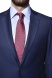 Tmavomodrý vlnený Slim Fit oblek