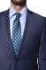 Modrý Slim Fit Oblek