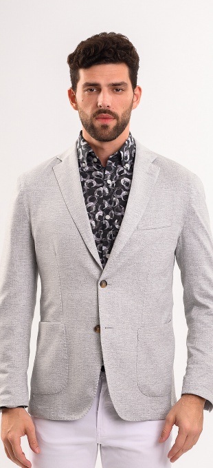 Grey summer blazer
