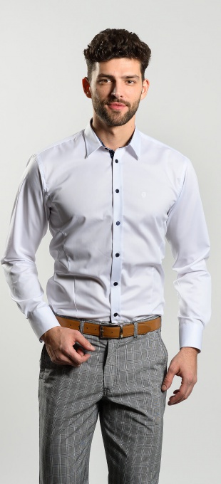 White Extra Slim Fit shirt
