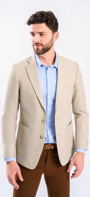 Beige spring blazer - XL Sizes