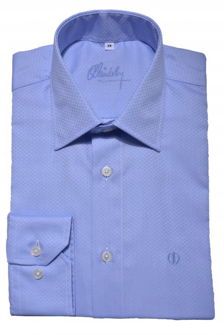 Blue Slim Fit business shirt