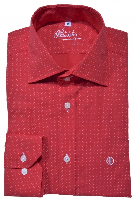 LUXURY LINE Red Extra Slim Fit shirt