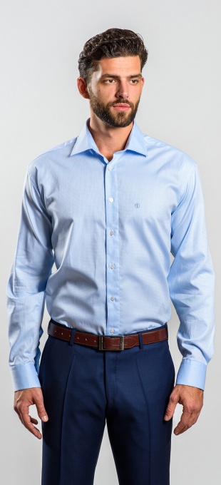 Blue Classic Fit business shirt