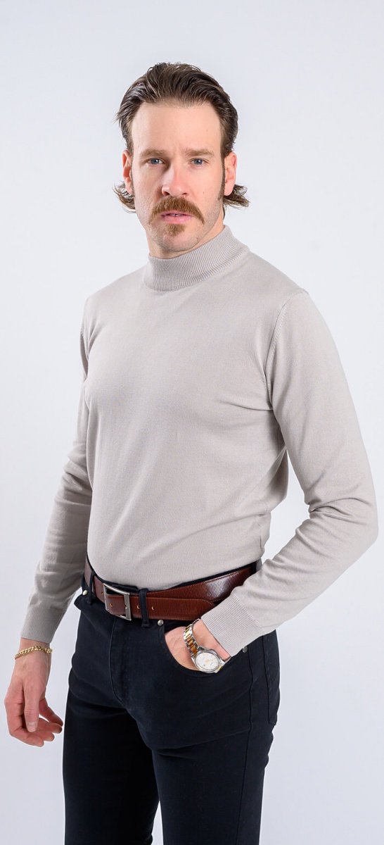 Light Grey rollneck