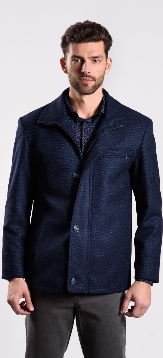 Dark blue winter jacket
