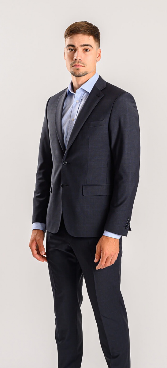 Dark grey Slim Fit suit