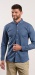 Stretch Extra Slim Fit non-iron shirt  in denim colour