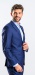 Blue wool Slim Fit suit