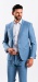 Light Blue Slim Fit Suit - XL Sizes