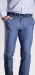 Grey-blue linen trousers