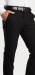 Black casual chinos