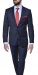 Dark blue wool Slim Fit suit