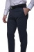 Grey - blue formal trousers