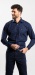 Dark blue casual Extra Slim Fit shirt