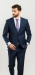 Dark blue Slim Fit suit