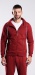 Burgundy zip sweatshirt