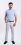Beige Chino Trousers with Houndstooth Pattern