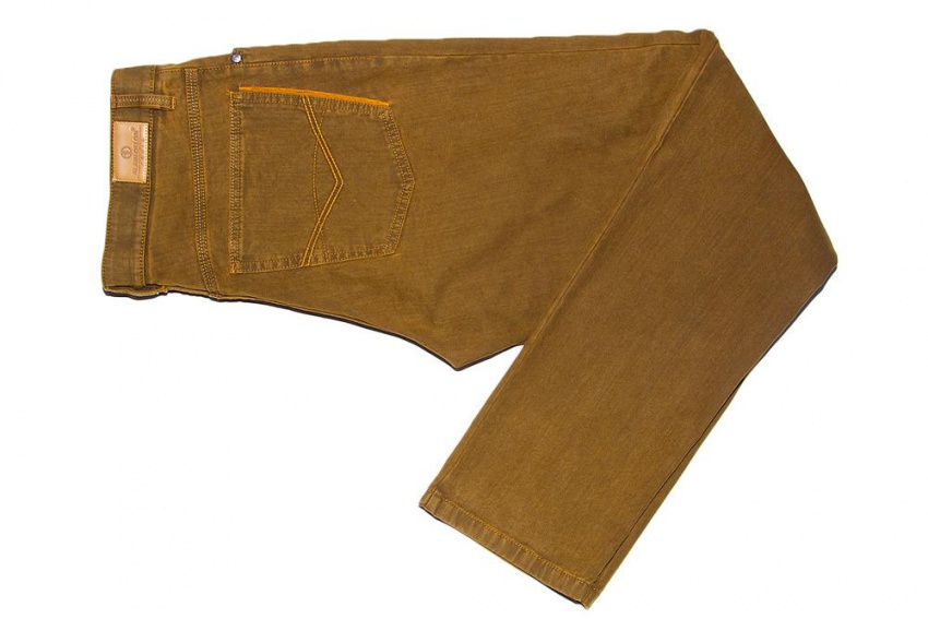 Casual brown trousers - Trousers - E-shop | alaindelon.co.uk