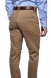 Brown five-pocket trousers