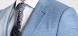 Bledomodrý Slim Fit oblek