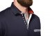 Dark blue cotton polo shirt
