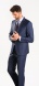 Tmavomodrý Slim Fit oblek