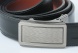 Reversible leather belt with easy fix buckle