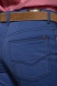 Modré voľnočasové nohavice