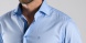 Blue Extra Slim Fit business shirt