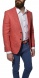 Strawberry linen blazer