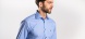 Modrá Extra Slim Fit košeľa rady Basic