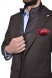 Brown autumn wool blazer