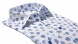 Blue Slim Fit linen shirt