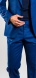 Royal blue Slim Fit suit
