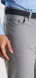 Khaki five pocket cotton trousers - Basic line