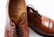 Hnedé rámové kožené topánky