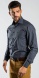 Grey casual Extra Slim Fit shirt
