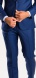Blue wool Slim Fit suit - XL size