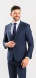 Dark Blue Checked Slim Fit Suit XL sizes