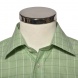 Green Slim Fit short sleeved shirt