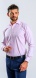 Pink Slim Fit shirt with a small pattern