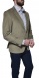 Grey - green corduroy blazer
