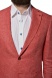 Strawberry linen blazer