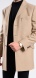 Beige wool coat