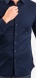 Dark blue stretch Extra Slim Fit  non-iron shirt