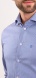 Dark blue Extra Slim Fit shirt with white oval pattern