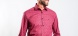 Červená vzorovaná Extra Slim Fit košeľa