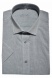 Grey linen Slim Fit short sleeved shirt