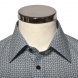 Bold patterned Extra Slim Fit short sleeved shirt